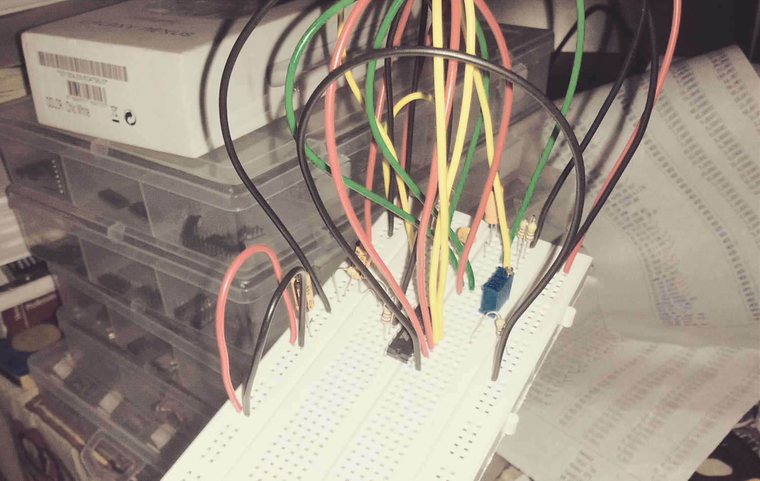 Preparing BOM from a breadboard is easier.