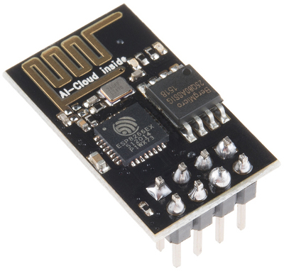 The ESP8266 vESP-01 WiFi Module